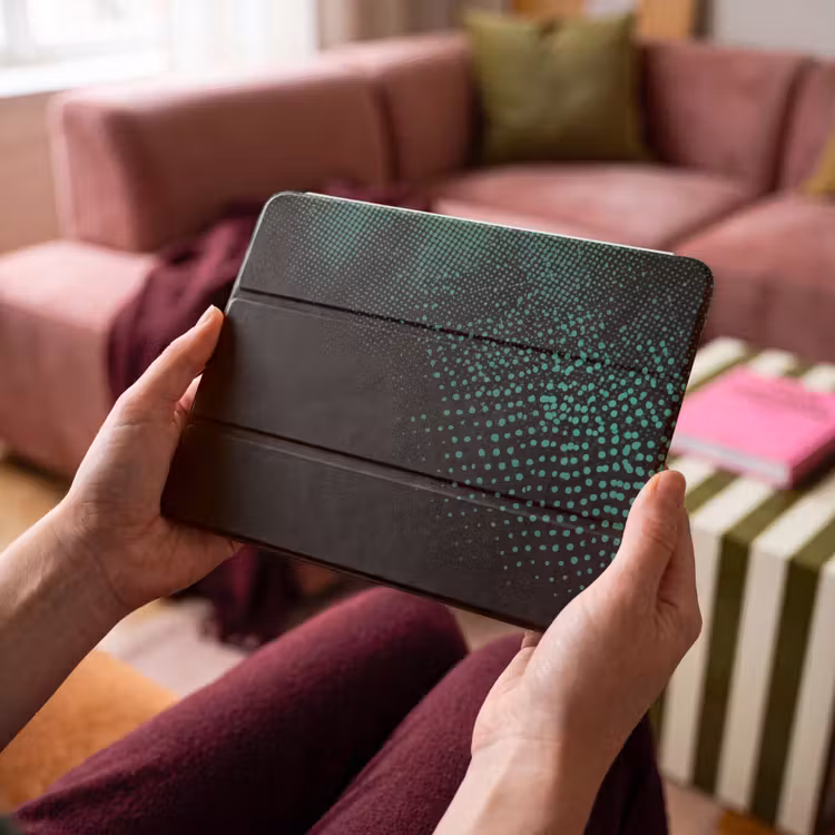 iPad hoes - Gaming - Stippen - Groen - Vervagen — 4