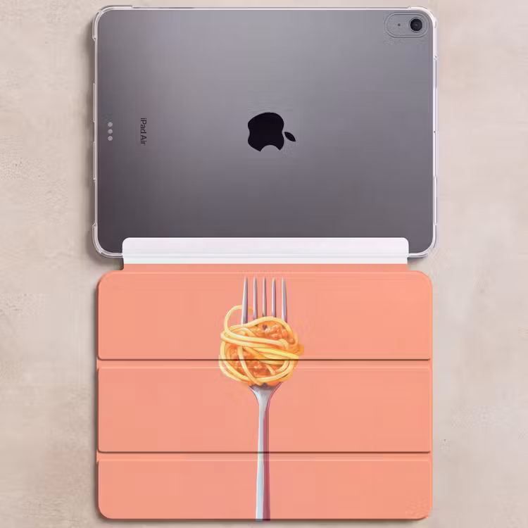 iPad hoes - Vork - Spaghetti - Artistiek - Roze — 6