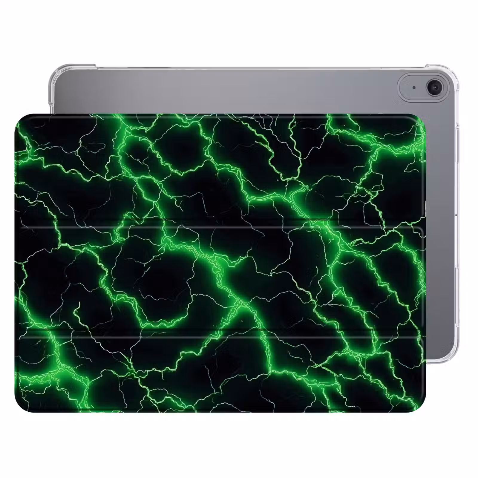 iPad hoes - Gaming - Bliksemflitsen - Groen - Energie — 1