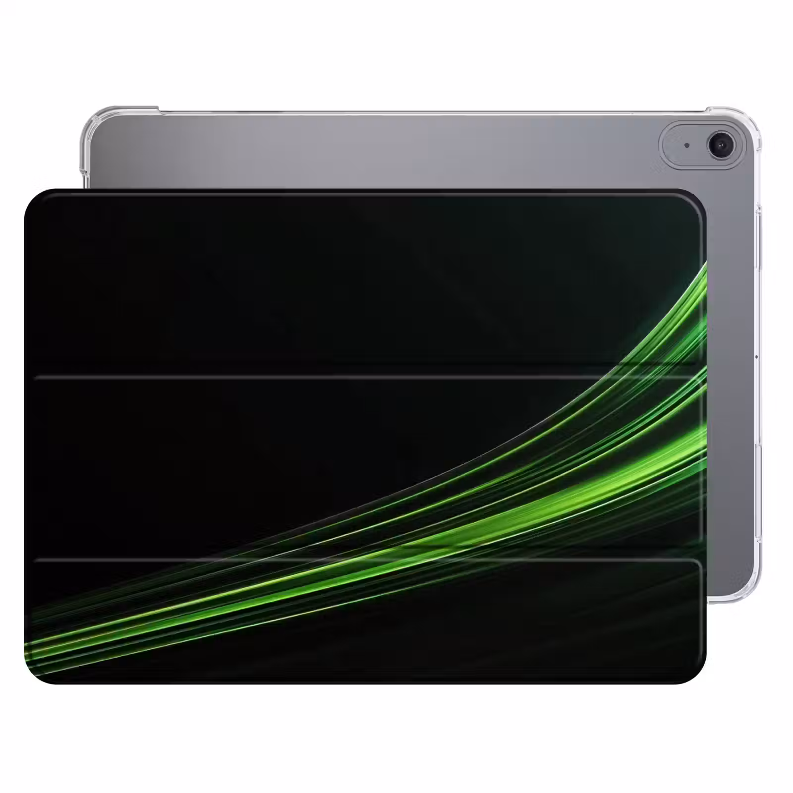 iPad hoes - Gaming - Lijnen - Boog - Groen — 1