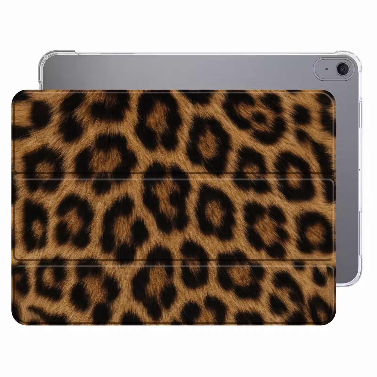 iPad hoes - Pantervacht - Realistisch - Bruin — 1
