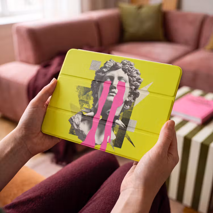iPad hoes - Buste - Verf - Geel — 4