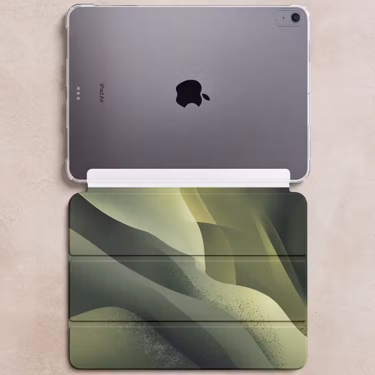 iPad hoes - Gaming - Golven - Abstract - Heuvels - Groen — 6