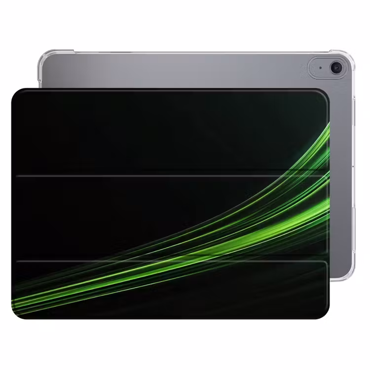 iPad hoes - Gaming - Lijnen - Boog - Groen — 1