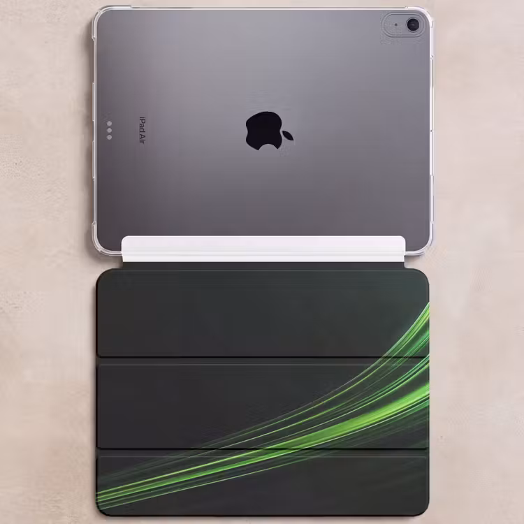 iPad hoes - Gaming - Lijnen - Boog - Groen — 6