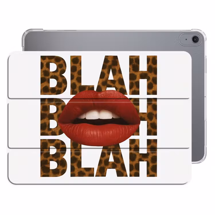 iPad hoes - Lip - Rood - Quote — 1