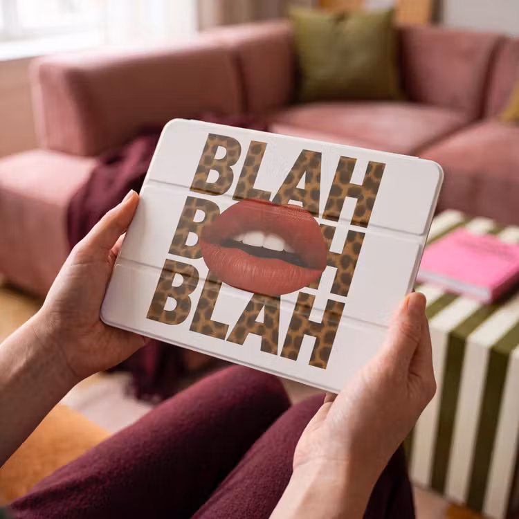 iPad hoes - Lip - Rood - Quote — 4