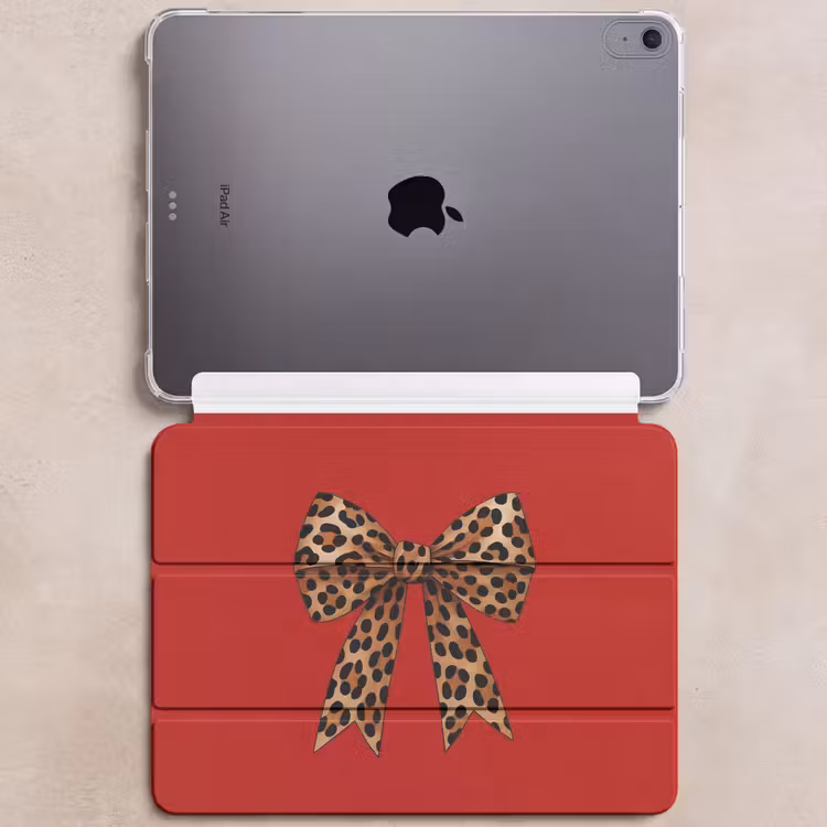 iPad hoes - Strik - Sierlijk - Panter - Rood — 6