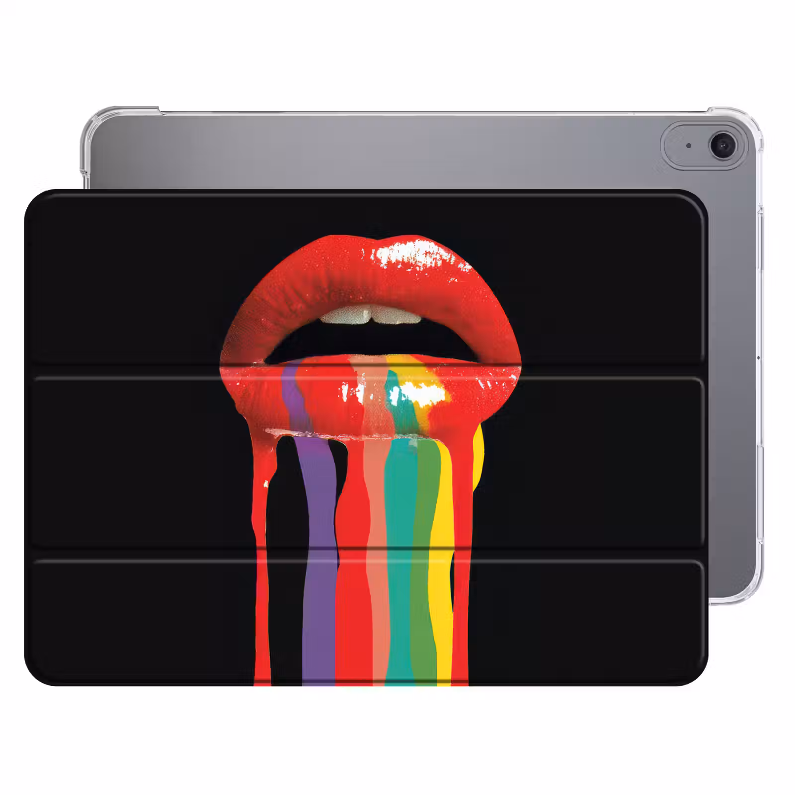 iPad hoes - Lippen - Kleuren - Zwart — 1
