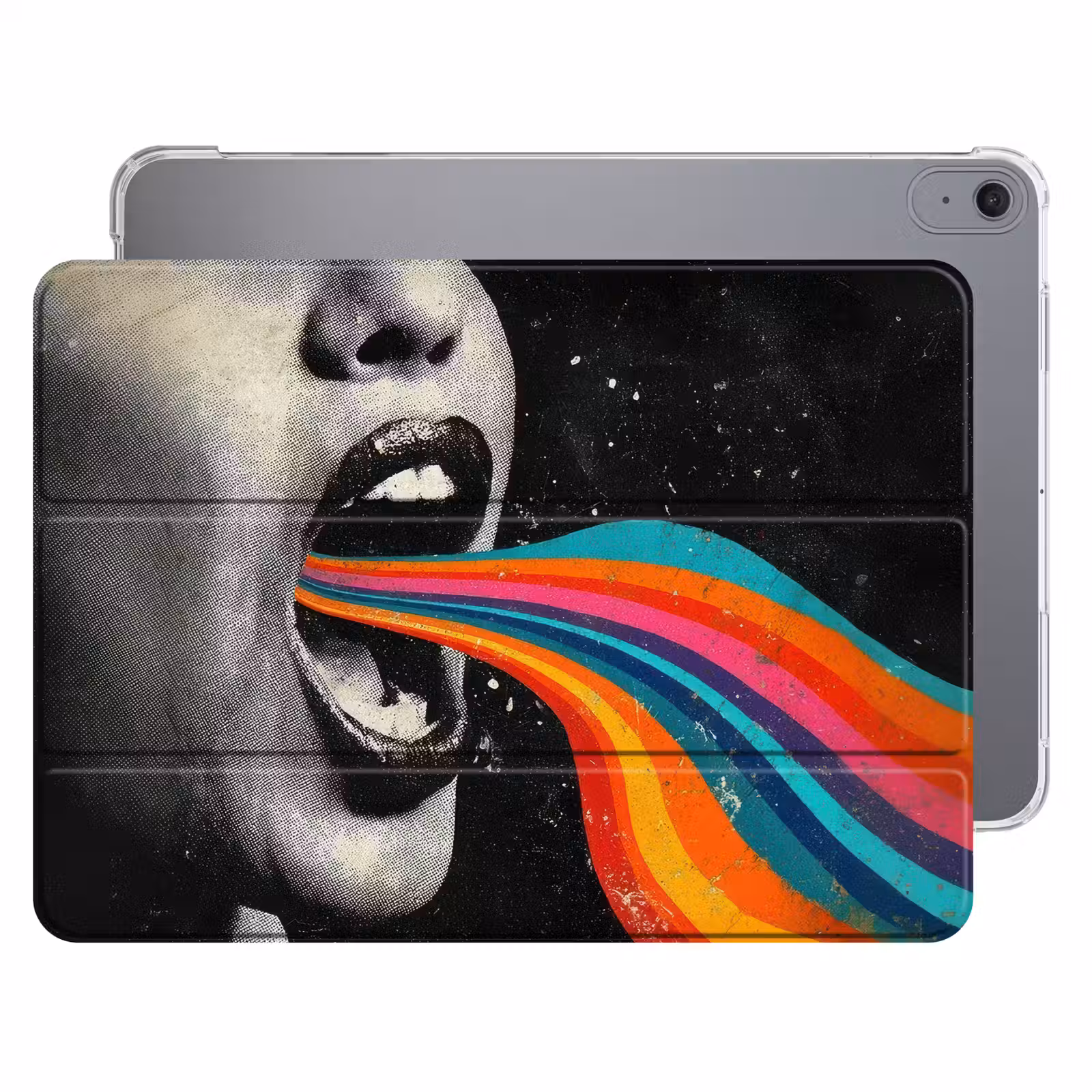iPad hoes - Mond - Golven - Regenboog — 1