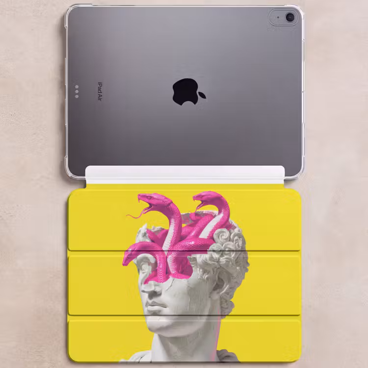 iPad hoes - Buste - Slangen - Geel — 6