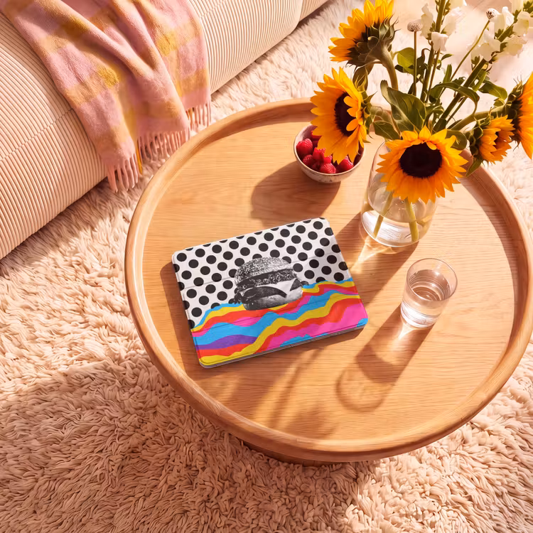iPad hoes - Hamburger - Stippen - Golven - Kleuren — 2