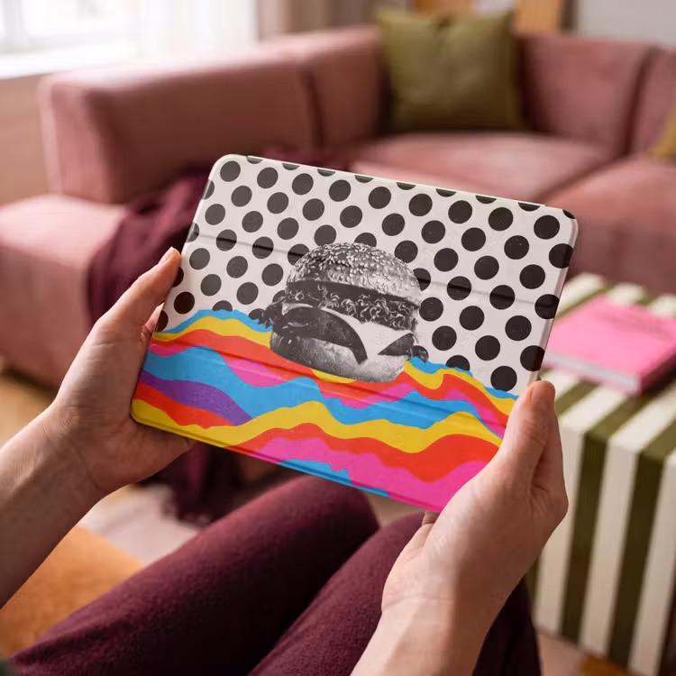 iPad hoes - Hamburger - Stippen - Golven - Kleuren — 4