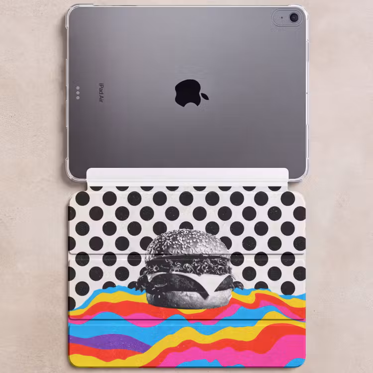 iPad hoes - Hamburger - Stippen - Golven - Kleuren — 6