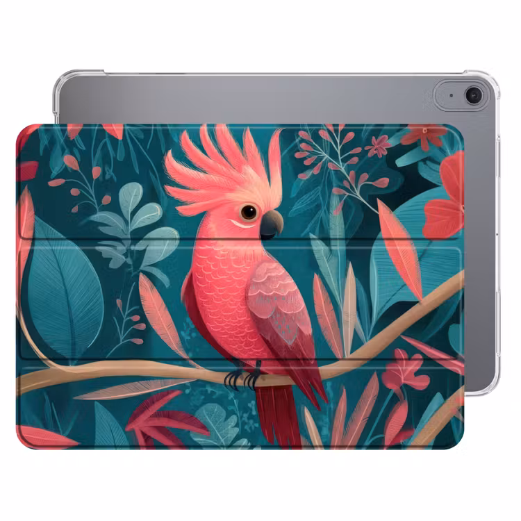 iPad hoes - Kaketoe - Tropische bladeren - Tak — 1