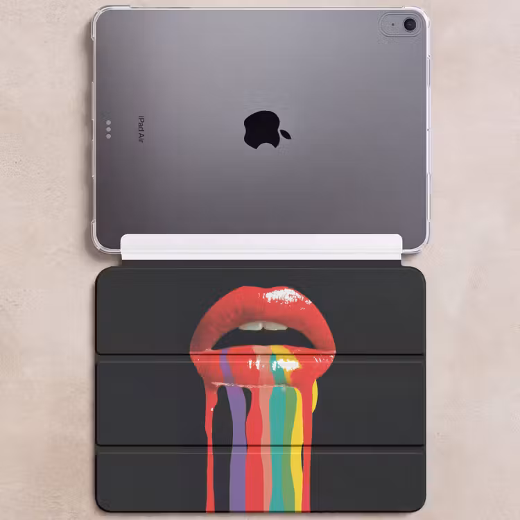 iPad hoes - Lippen - Kleuren - Zwart — 6