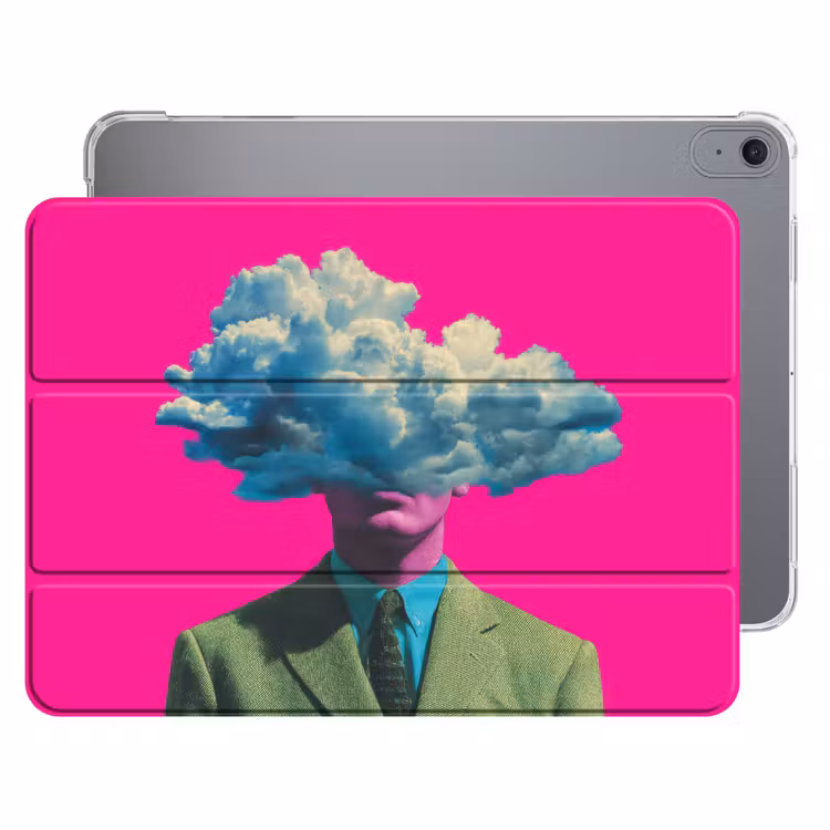 iPad hoes - Man - Pak - Wolk - Roze — 1