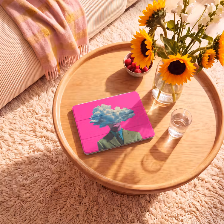 iPad hoes - Man - Pak - Wolk - Roze — 2