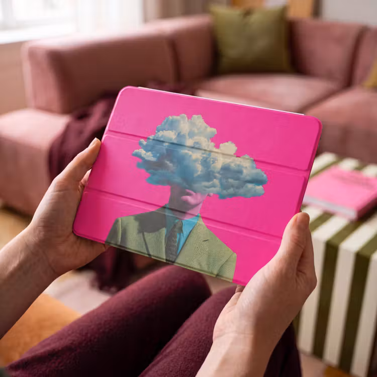 iPad hoes - Man - Pak - Wolk - Roze — 4