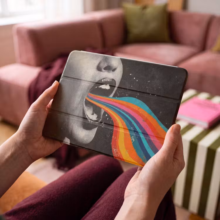 iPad hoes - Mond - Golven - Regenboog — 4