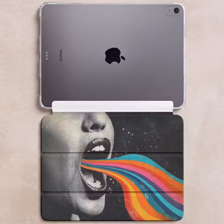 iPad hoes - Mond - Golven - Regenboog — 6
