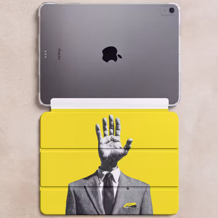 iPad hoes - Pak - Hand - Geel — 6