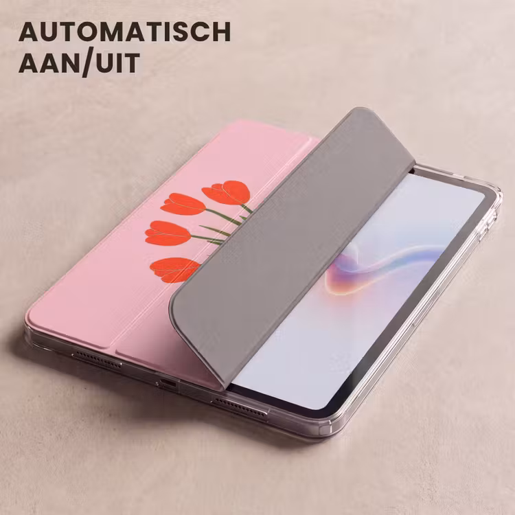 iPad hoes - Tulpen - Roze - Vaas — 5