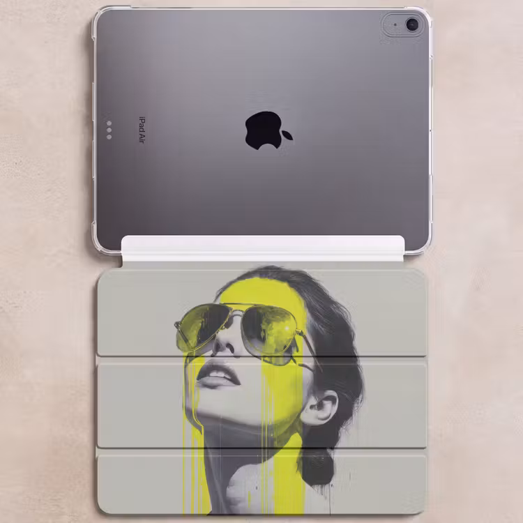iPad hoes - Vrouw - Bril - Verf — 6