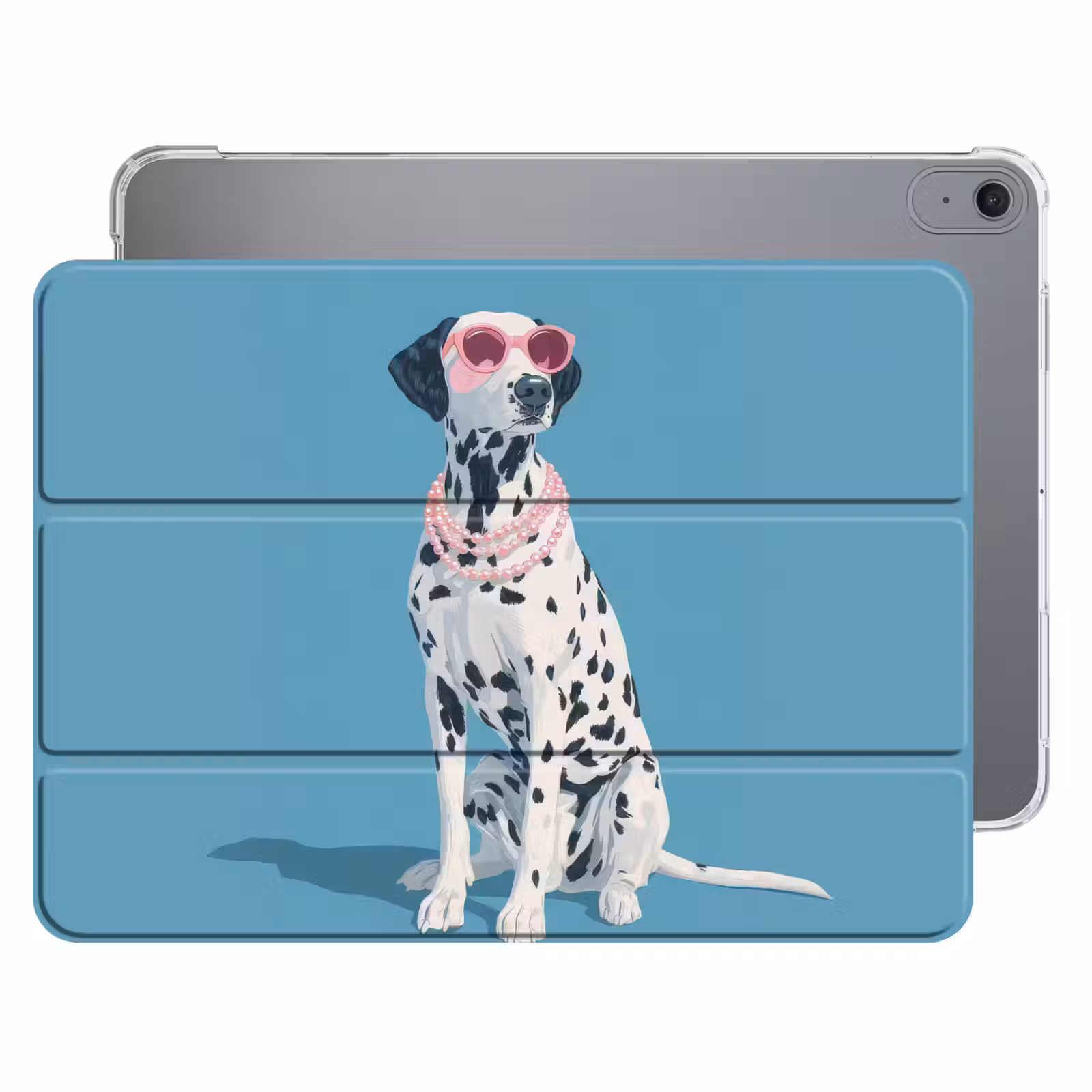 iPad hoes - Dalmatiër - Zonnebril - Blauw — 1