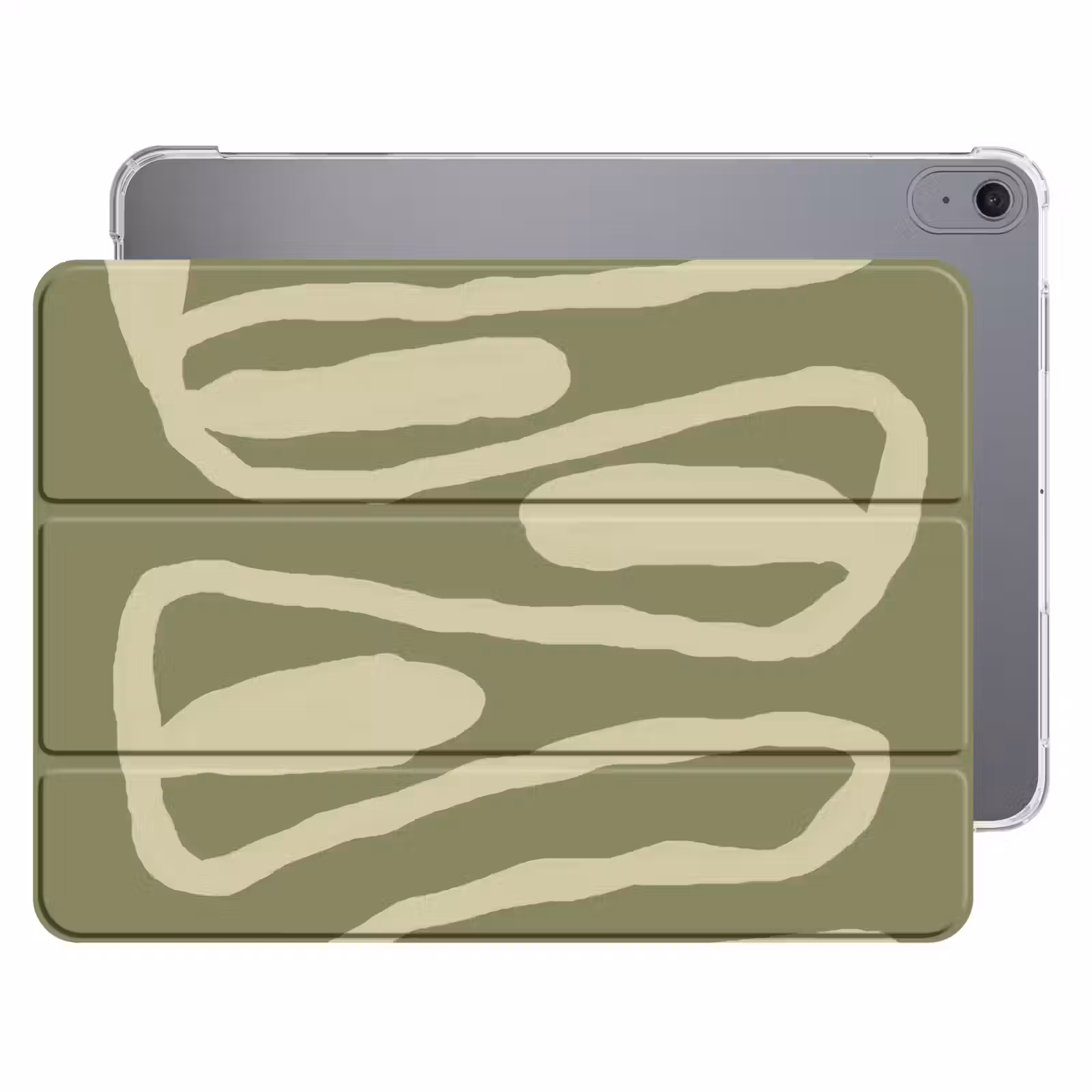 iPad hoes - Groen - Abstracte kunst - Modern — 1