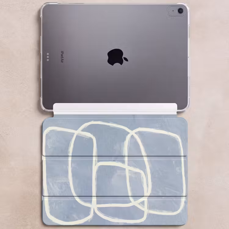iPad hoes - Abstract - Blauw - Kunst — 6