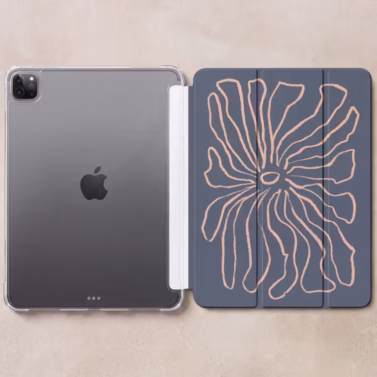 iPad hoes - Bloemen - Bohemian - Roze - Pastel — 6