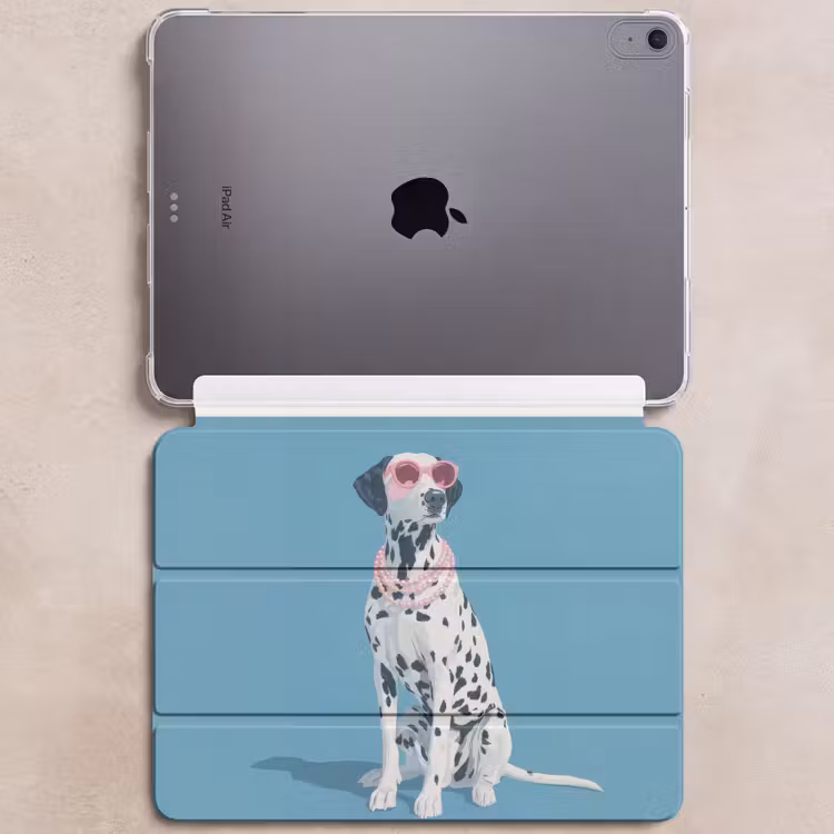 iPad hoes - Dalmatiër - Zonnebril - Blauw — 6