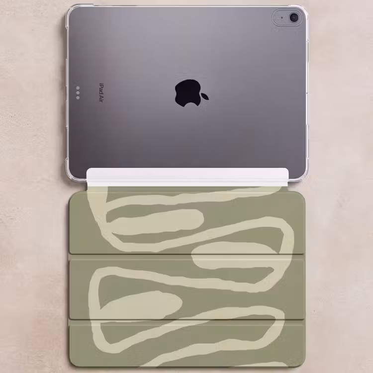 iPad hoes - Groen - Abstracte kunst - Modern — 6