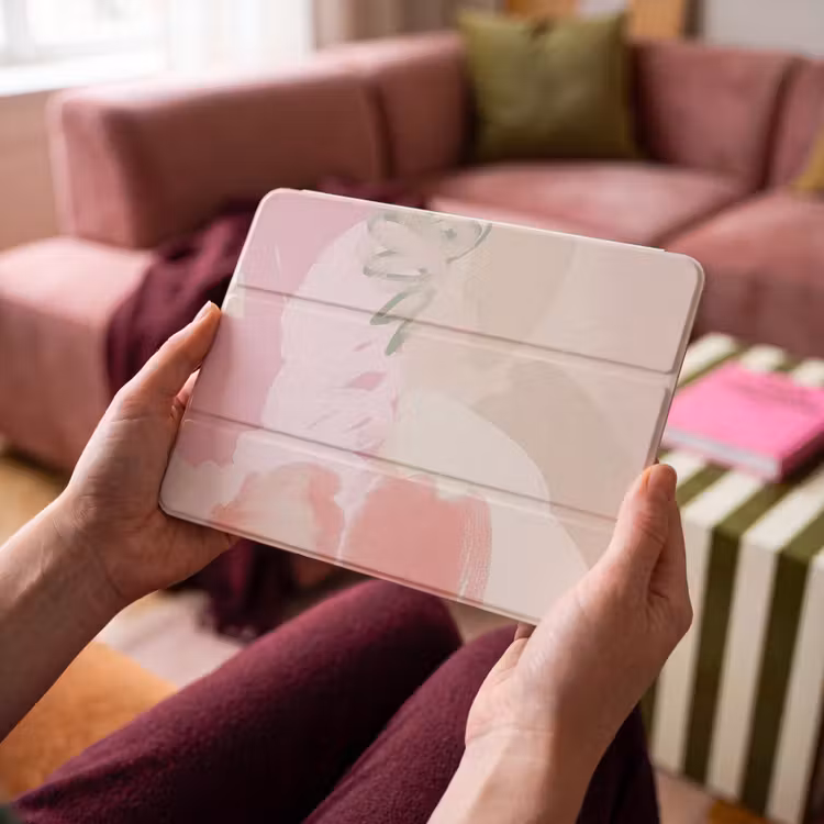 iPad hoes - Roze - Kunst - Abstract - Modern — 4