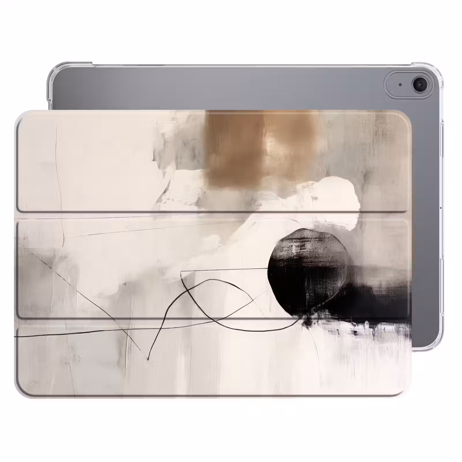 iPad hoes - Abstracte kunst - Grijs - Industrieel — 1