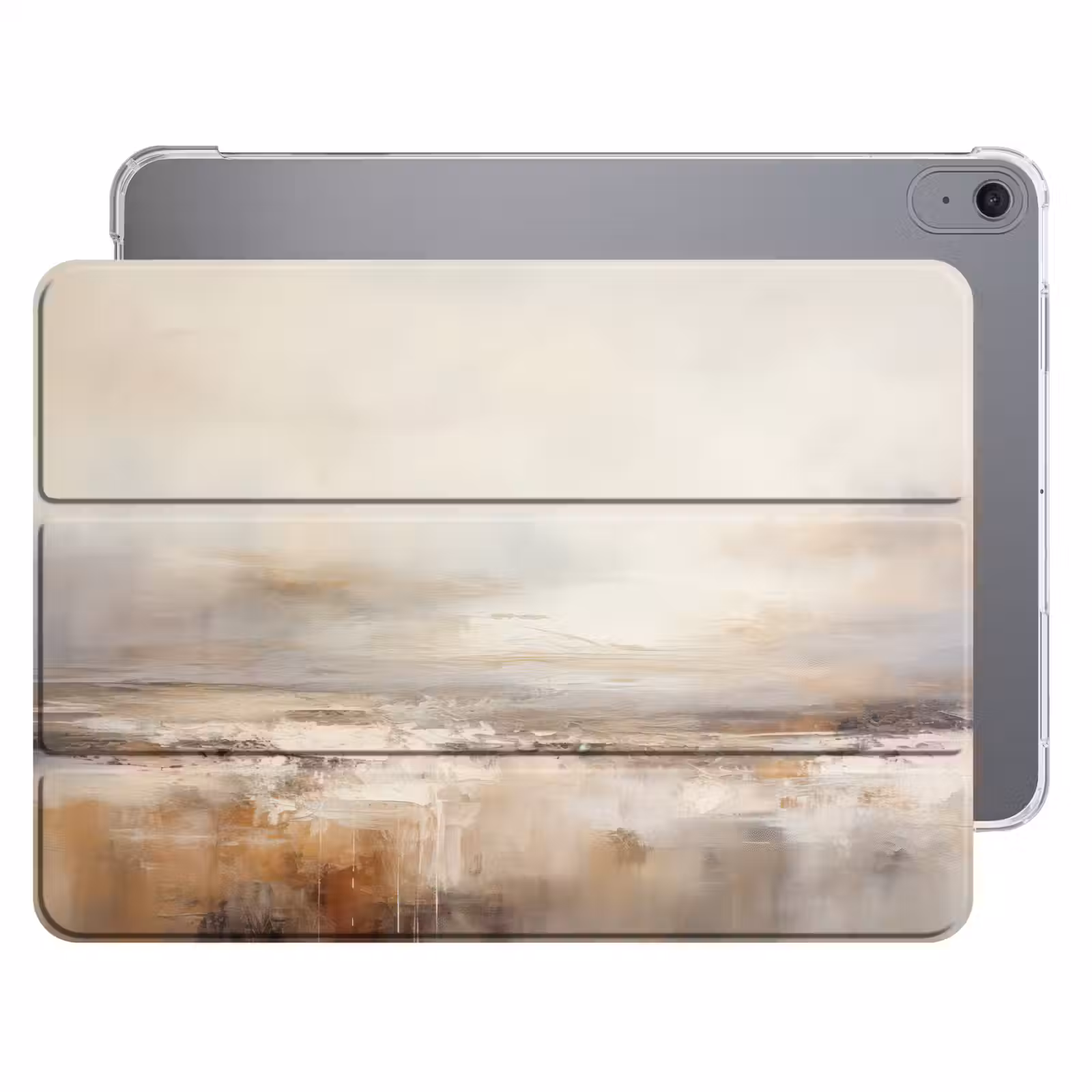 iPad hoes - Kunst - Industrieel - Grijs - Bruin - Abstract — 1