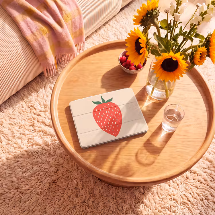 iPad hoes - Aardbei - Rood - Modern - Boho — 2