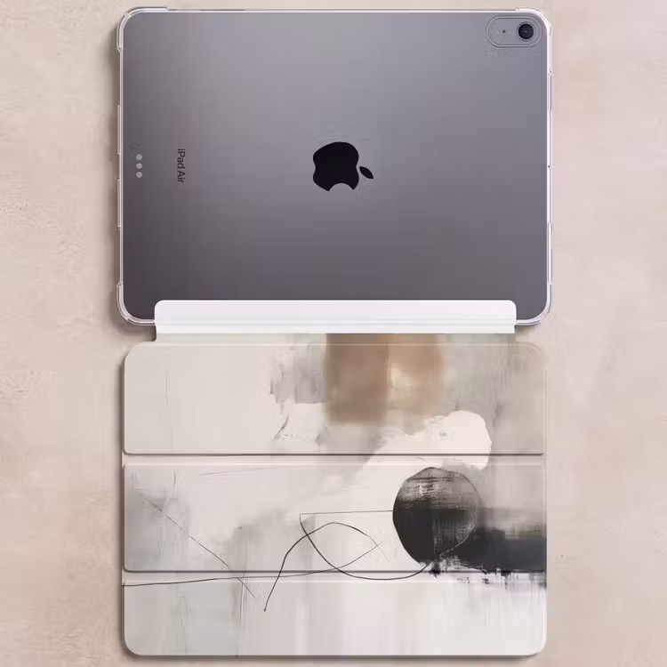 iPad hoes - Abstracte kunst - Grijs - Industrieel — 6