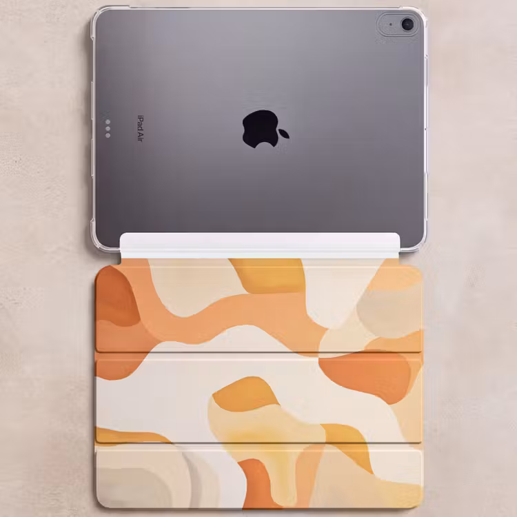 iPad hoes - Oranje - Abstract - Kunst — 6