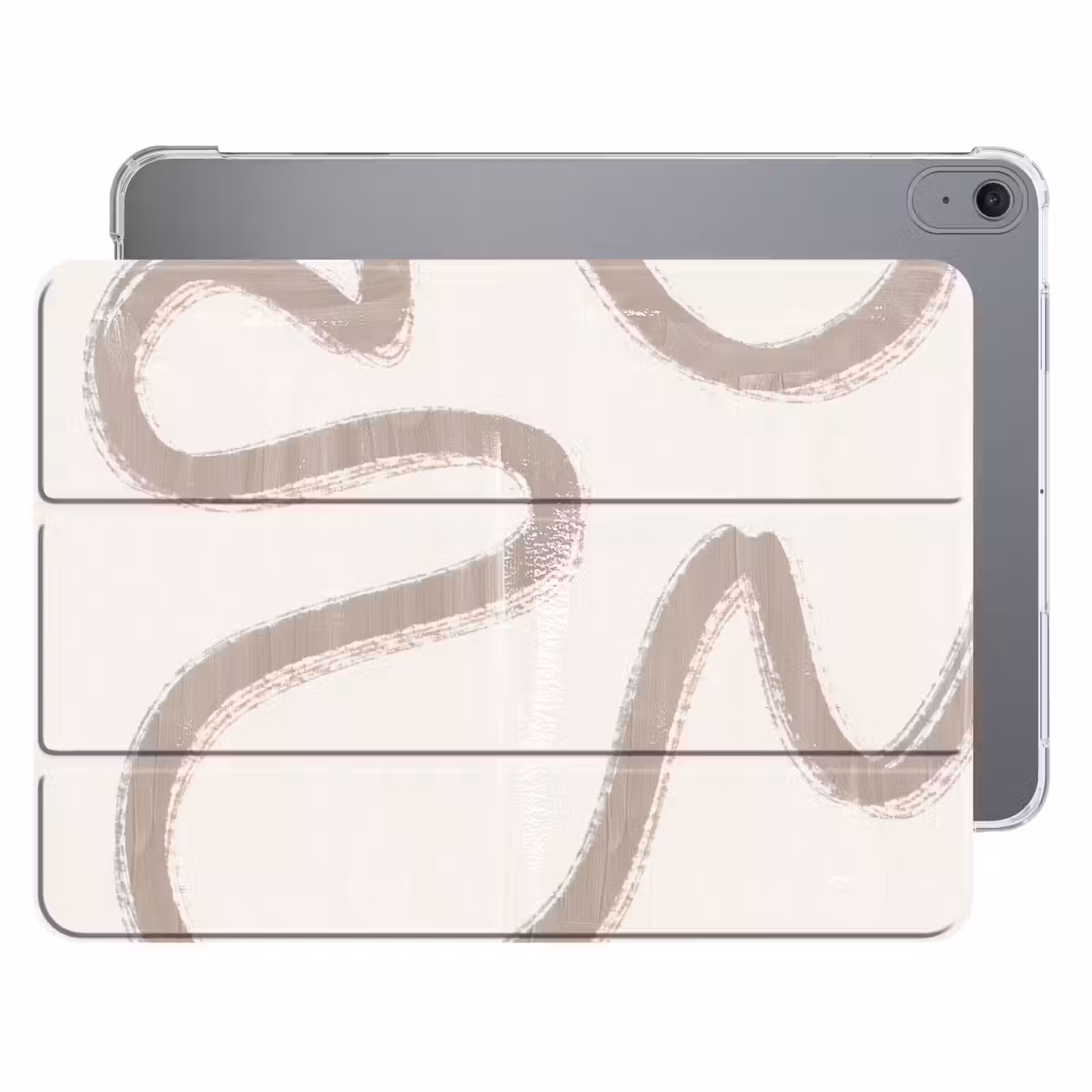iPad hoes - Moderne kunst - Beige - Abstract — 1