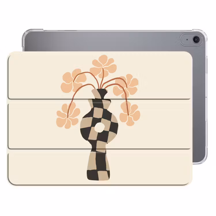 iPad hoes - Bloemen - Vaas - Abstracte kunst - Modern — 1