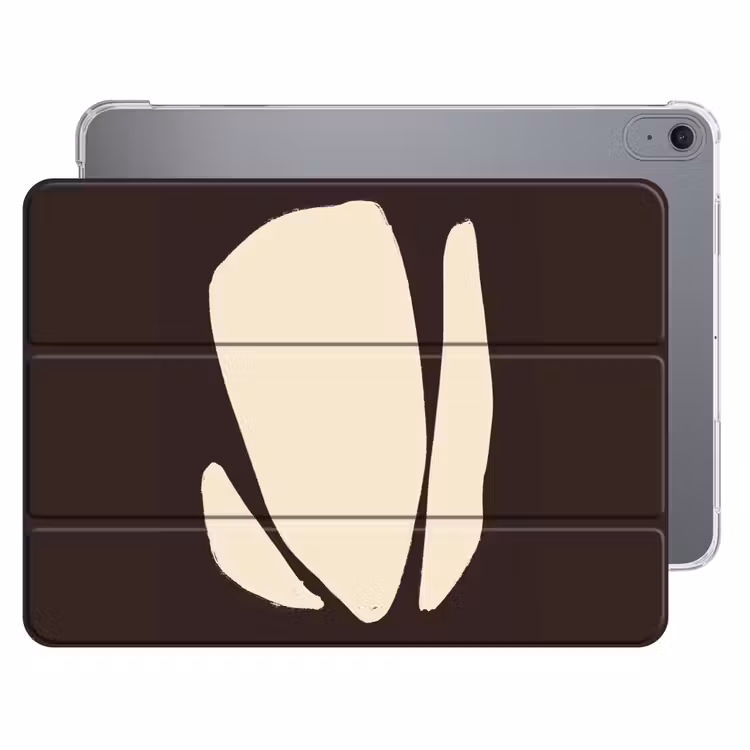 iPad hoes - Kunst - Modern - Bruin - Abstract — 1