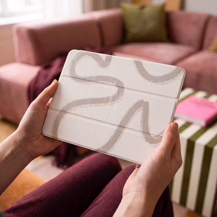 iPad hoes - Moderne kunst - Beige - Abstract — 4