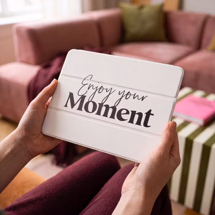 iPad hoes - Quotes - Enjoy your moment - Wit - Spreuk — 4