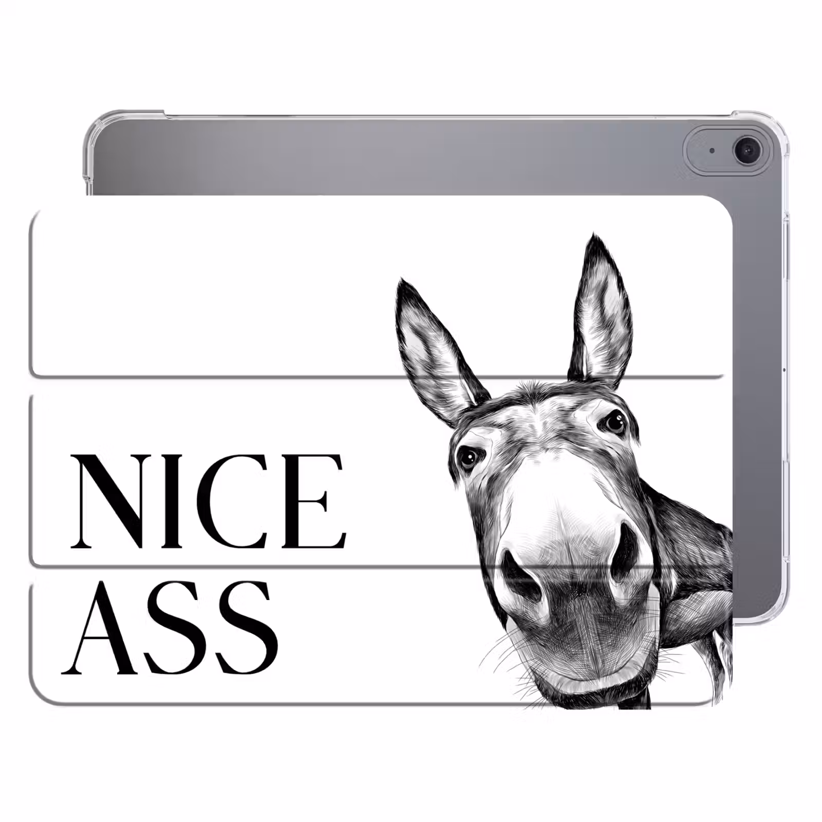 iPad hoes - Quote - Ezel - Dieren - Nice ass - Spreuken — 1