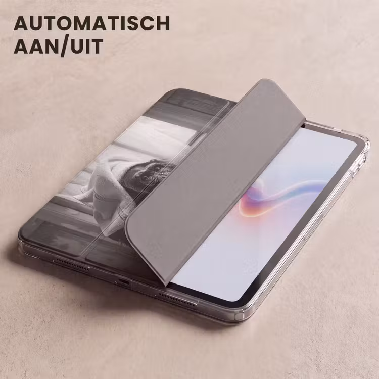 iPad hoes - Aap - Dier - Bad - Zwart - Wit - Humor — 5