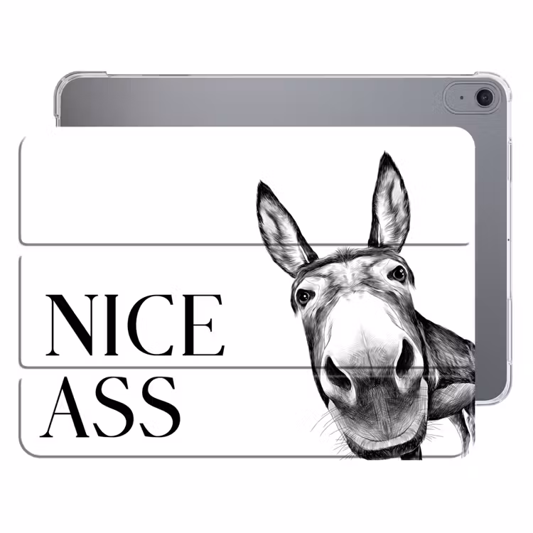 iPad hoes - Quote - Ezel - Dieren - Nice ass - Spreuken — 1
