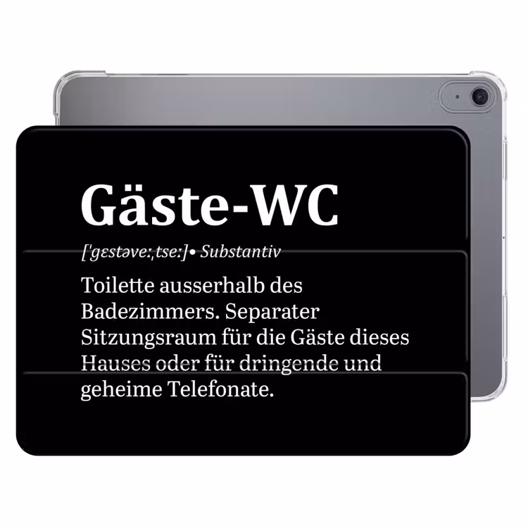 iPad hoes - Quotes - Gäste-wc - Definitie - Zwart - Spreuk — 1