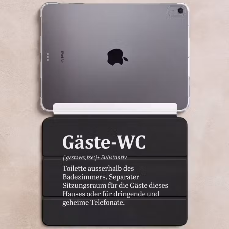 iPad hoes - Quotes - Gäste-wc - Definitie - Zwart - Spreuk — 6
